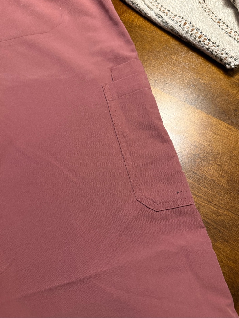 Figs Set Isabel Wide Leg and Rafaela Top- Mauve - Picture 4 of 5